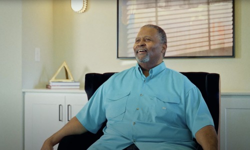 a person posing for a picture